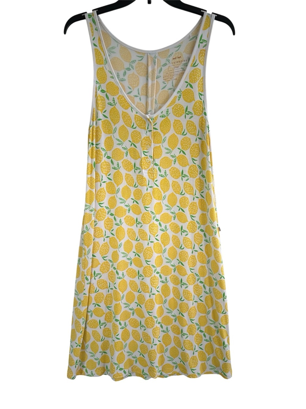 Little Sleepies OG Lemons Nightgown Tank Bamboo Small